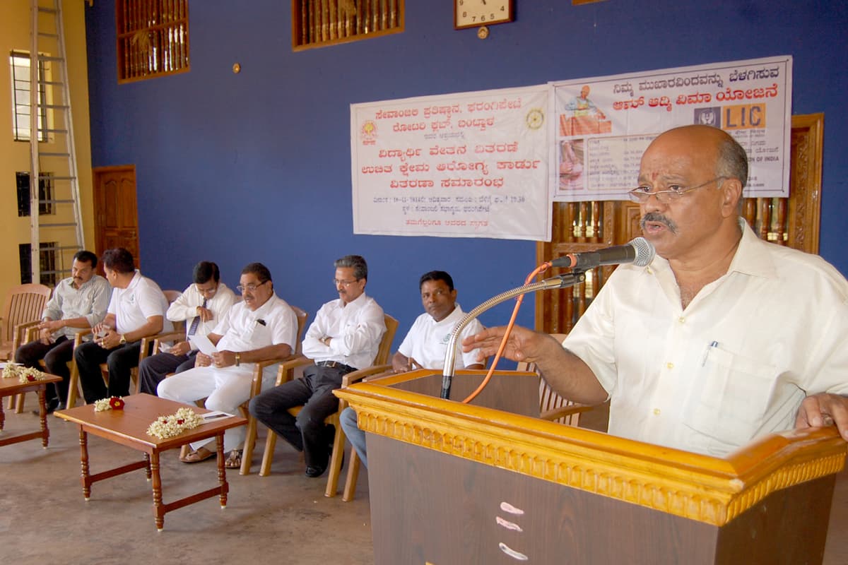 Health checkup at camp